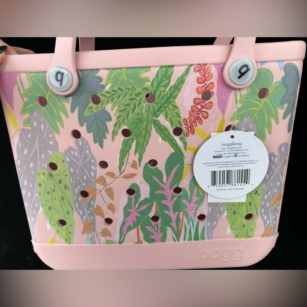NWT Bogg Bag × Southern Living Tropical Baby Bogg
